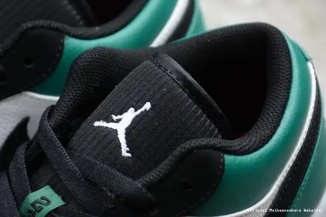 Official Maikesneakers White 553558-113 Green Jordan Mystic Air Low Black 1 0505